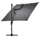 Garden Sanctuary Outdoor Large 3M LED Cantilever Parasol
