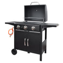 3 Burner Gas BBQ Grill with Cabinet