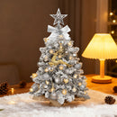 Lifeideas Mini Silver Christmas Tree for Holiday Decoration