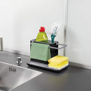 Livingandhome Kitchen Sponge Cloth Holder Sink Caddy Organiser