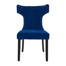 Livingandhome Set of 2 Upholstered Dining Chairs