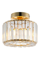 Livingandhome Crystal Mount Ceiling Light