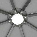Solar LED Metal Patio Gazebo with Curtains L or XL