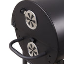 Portable Barrel Charcoal BBQ Grill