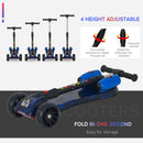 HOMCOM Scooter for Kids  for ages 3 - 6 Years Blue