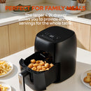 Livingandhome 4.2L Air Fryer With Smart Touch Screen