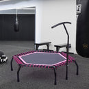 Lifeideas 48in Bungee Cords Hexagonal Trampoline with Adjustable T-Bar Handle