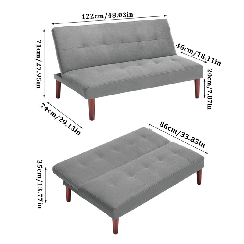 Livingandhome Convertible Sofa Bed