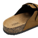 Closed-Toe Slip-On Mules Sandals