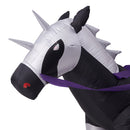 6ft Halloween Grim Reaper Carriage Inflatable With Build-In LED