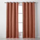 Velvet Chenille Unlined Ring Top Curtains