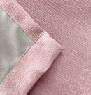 Enhanced Living Matrix Blush Pink Tape Top Thermal Noise reducing Dim Out Curtains - Pair
