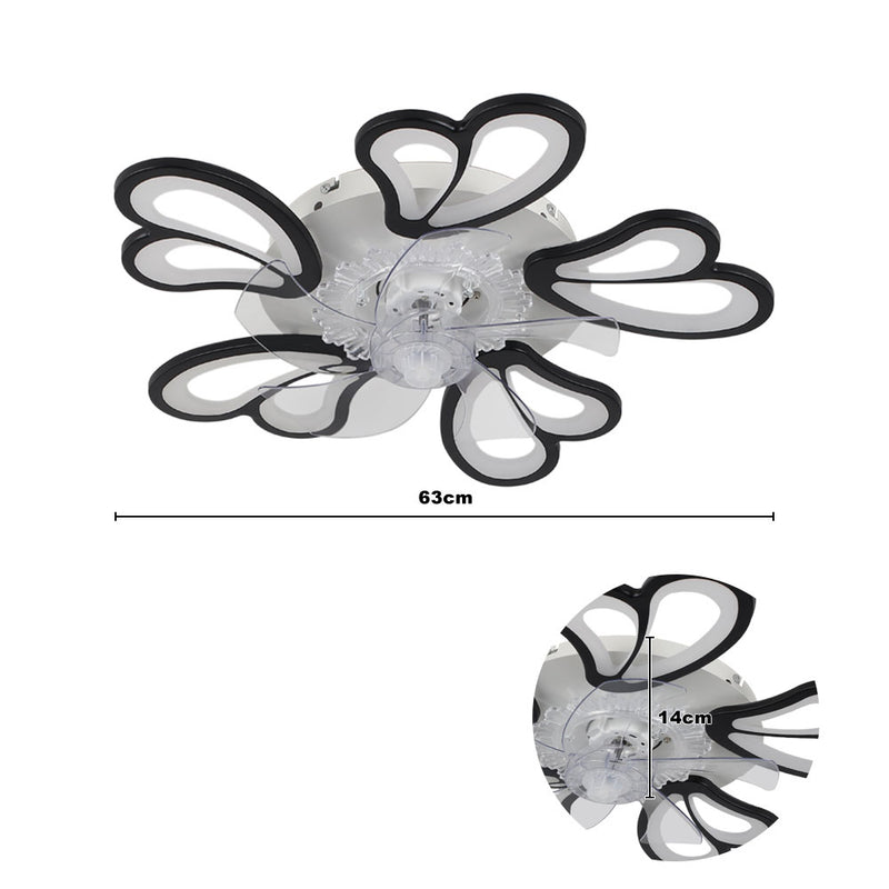 Cottonfy UK LED Ceiling Fan Light