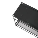 Livingandhome Slide-Out Metal Spice Rack for Cabinet