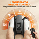 SPORTNOW Under Desk Elliptical Machine with Manual & Auto Modes