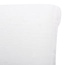 Livingandhome Modern Plush Upholstered Dressing Table Chair with White Legs