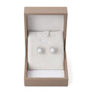 Heart-Shaped Stud Earrings