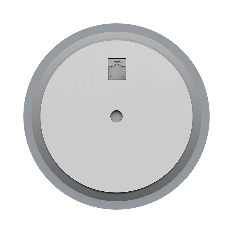 Livingandhome Modern Round LED Vanity Wall Mirror