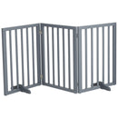 KidKid Wooden Foldable Freestanding 3 Panel Pet Gate
