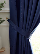 Madison Dobby Square Lined Ring Top Curtains