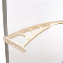 Garden Sanctuary Window Door Awning Canopy with Brackets