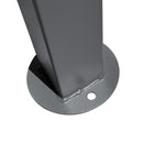 Garden Sanctuary Outdoor Metal Arched Pergola with Shade