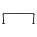 Livingandhome Rustic Industrial Style Wall Clothes Rack