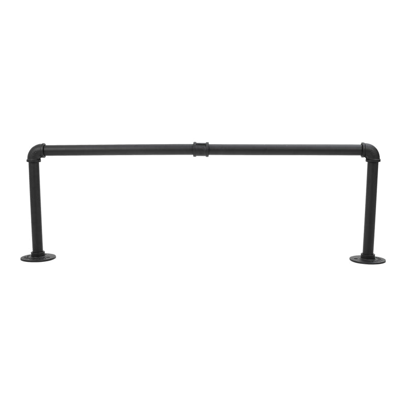 Livingandhome Rustic Industrial Style Wall Clothes Rack