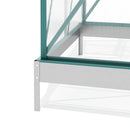Breeins Aluminium Hobby Greenhouse With Base And Window Opening