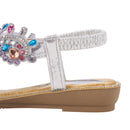 Bohemian Rhinestone Beach Sandals