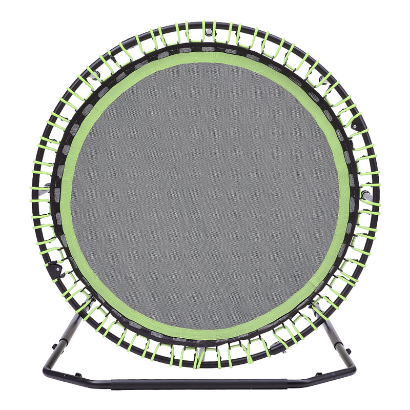 Lifeideas 48in Bungee Cords Foldable Round Trampoline with Adjustable U-Handle Bar