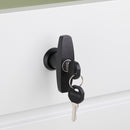 Garden Sanctuary Steel Garden Lockable Storage Box for Tools