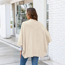 Elegant Cross Front Shawl Wrap