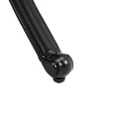 Breeins Cast Aluminum Patio Dining Table with Umbrella Hole