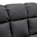 Livingandhome Faux Leather Upholstered Recliner Armchair