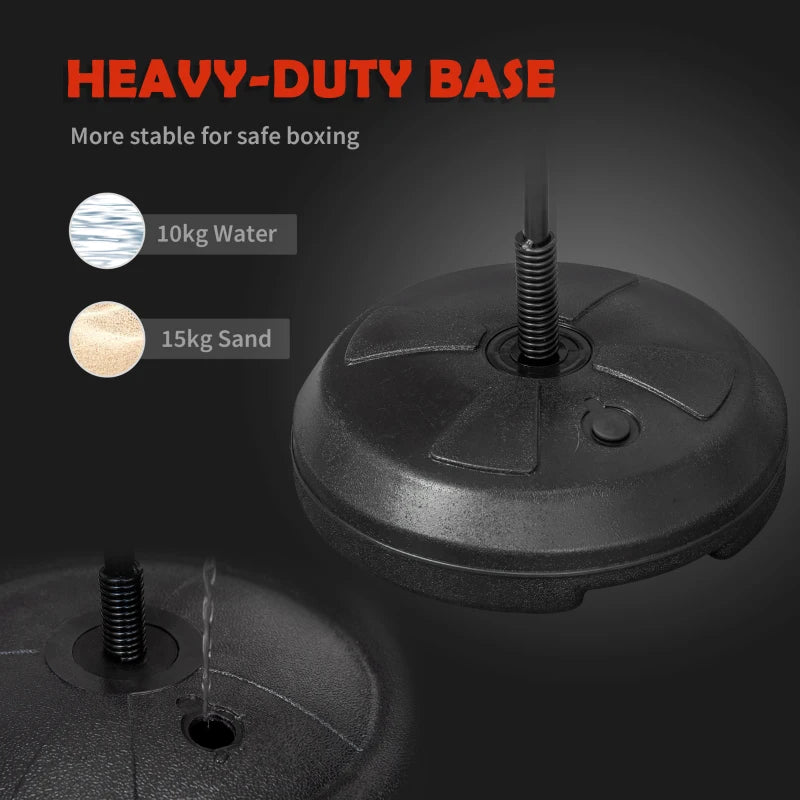 HOMCOM Boxing Punchbag Set