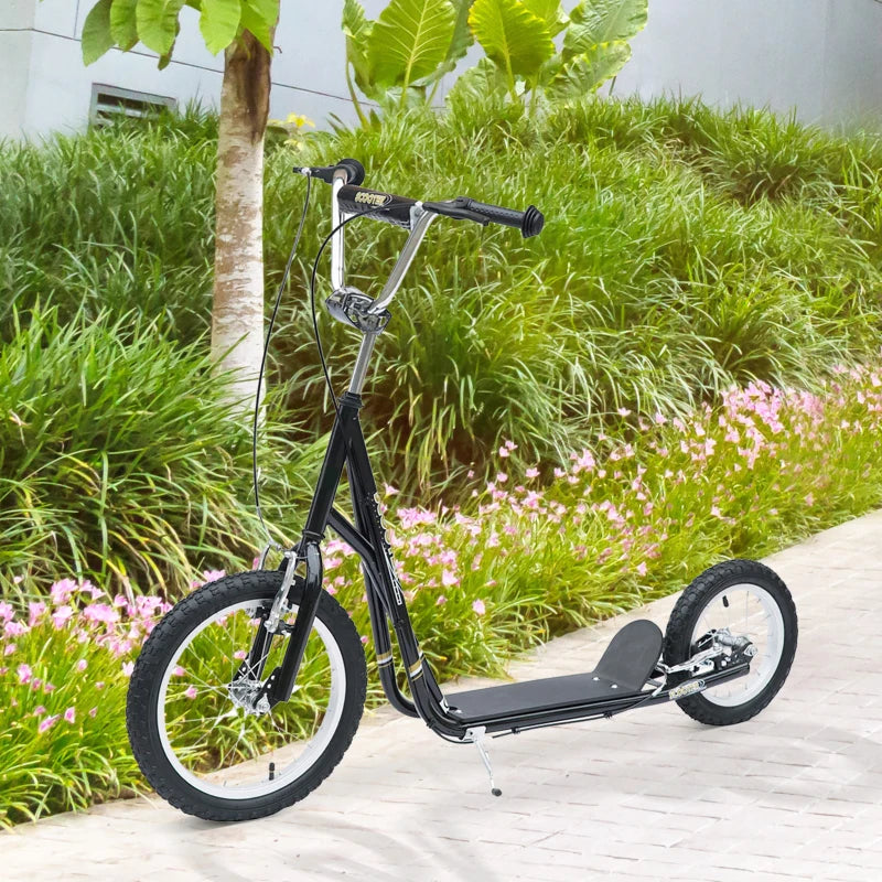 HOMCOM Teen Stunt Scooter  for 5+ Years -  Black