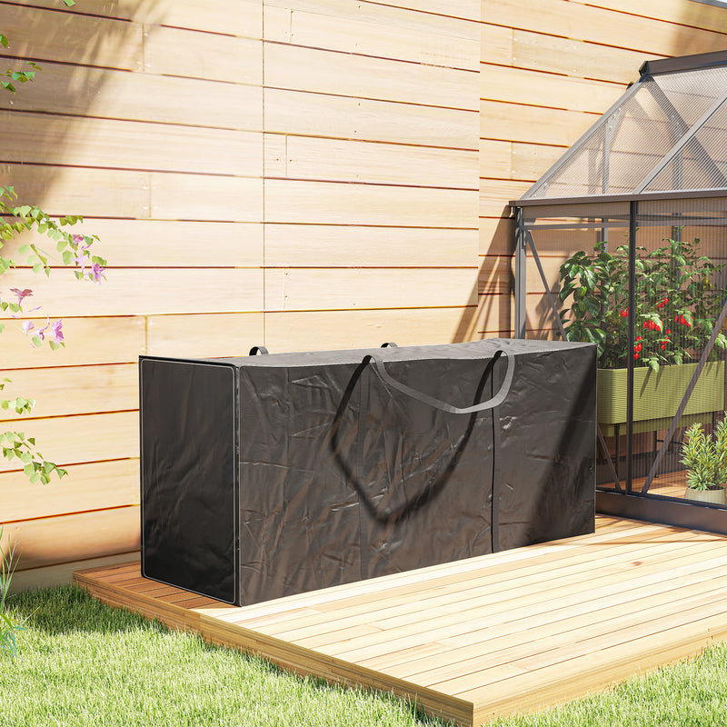 Outsunny 720 L Garden Furniture Cushion Storage Bag, 600D Oxford Fabric
