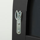 HOMCOM Floor Mirror Wall Mount Leaning Standing Mirror 50 X 150cm Black