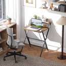 HOMCOM 70 Cm Folding Computer Desk For Small Spaces Bedroom