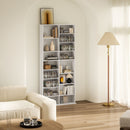 HOMCOM 640 CD Storage Unit 360 DVD Storage Tower W/ 18 Compartments