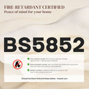 HOMCOM Dining Chairs, Faux Leather Kitchen Chairs, White