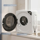 HOMCOM 5kg Vented Tumble Dryer, Compact Dryer With 5 Drying Modes, White