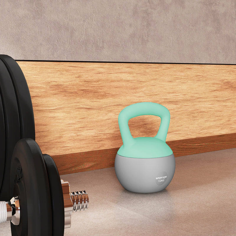 SPORTNOW 12KG Kettlebell With Soft Body And Non-Slip Handle
