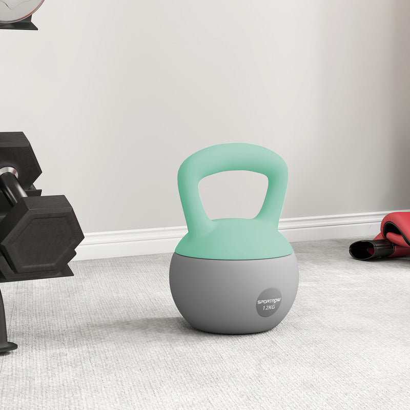SPORTNOW 12KG Kettlebell With Soft Body And Non-Slip Handle