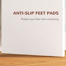 HOMCOM Dressing Table with Mirror, LED Lights, Drawers, for Bedroom, White