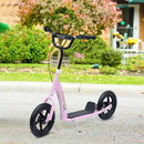 HOMCOM Teen Push Scooter - Pink