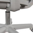 Vinsetto Office Chair, 360° Swivel Desk Chair With Security Wheels - Grey/Pink