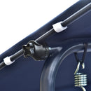 Outsunny Swing Seat 3 Seater - Blue