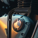 DURHAND Steel Motorbike Jack Lift Rubber Platform Crank Lift Manual Repair Table